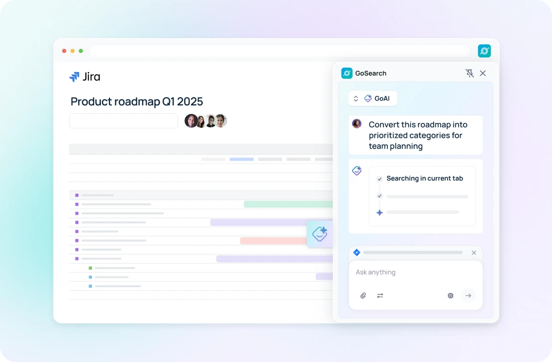 Enterprise search for marketing that surfaces exact project details and assets across every app in your stack